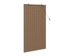Persianas y Blackouts con Cortinas Marrones 60x160 cm Bambú