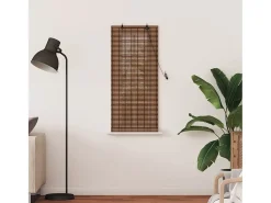 Persianas y Blackouts con Cortinas Marrones 60x160 cm Bambú
