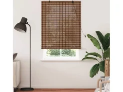 Persianas y opacas marrones 110 x 220 cm Bambú