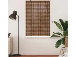 Persianas y opacas marrones 100 x 160 cm Bambú