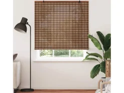 Persianas y opacas marrones 150 x 220 cm Bambú