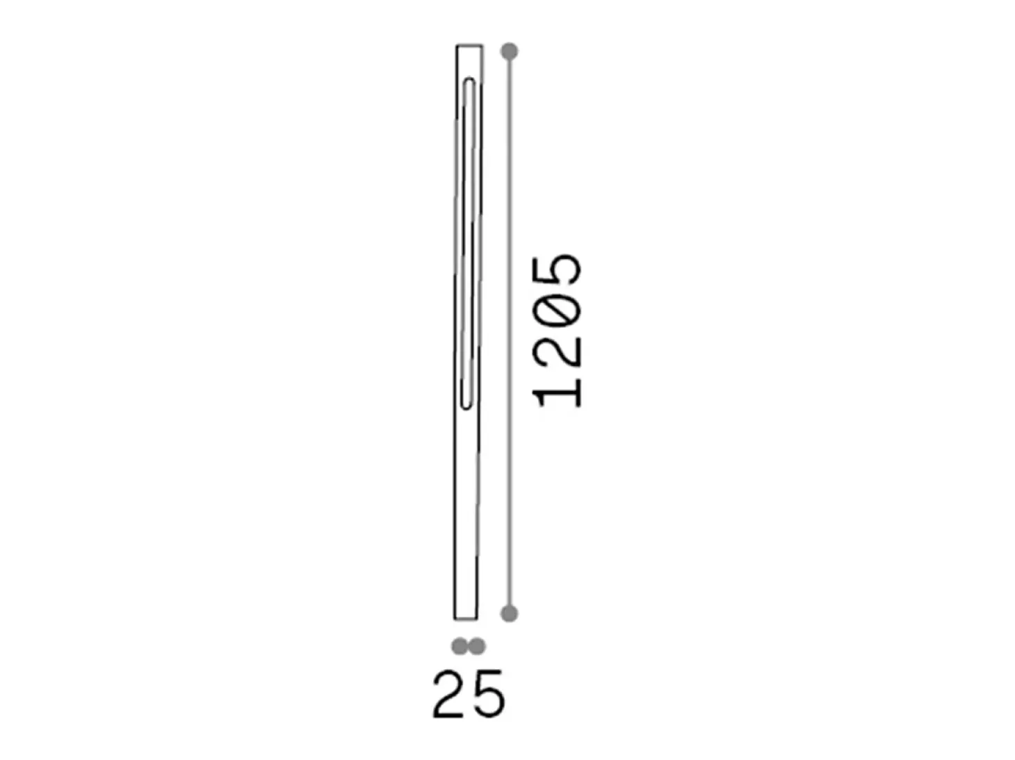 Piantana Moderna Jedi Metallo Nero Led 19W 3000K Luce Calda