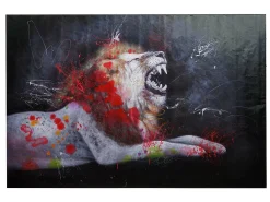 Pintura al óleo León MCW-H25, 120x180cm