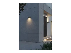 Pla Nera - Aplique de pared LED de 35 W con interruptor CCT, 2700 K/3200 K/4000 K, aluminio, luz de pared ascendente - Beneito & Faure