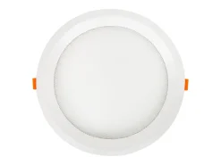 Placa LED 20W Circular CCT Seleccionable Microprismático Corte Ø 205 mm No Flicker 2700K - 4000K - 6000K Seleccionable (Cálido-Neutro-Frío)
