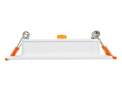 Placa LED 7W Cuadrada CCT Seleccionable Microprismático Corte 75x75 mm No Flicker 2700K - 4000K - 6000K Seleccionable (Cálido-Neutro-Frío)