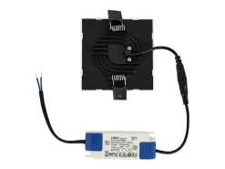 Placa LED 8W Cuadrada High Lumen Corte Ø 75 mm 4000K Blanco Neutro