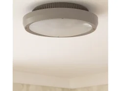 Plafón Circular para Exterior Ø300 mm IP65 Curio Gris Gris