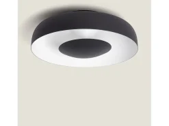 Plafón de Techo LED 20W Metal Duval Negro