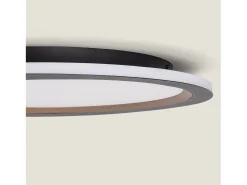 Plafón de Techo LED 40W Metal Taska Negro