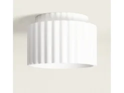 Plafón de Techo Yeso Double Colum Blanco