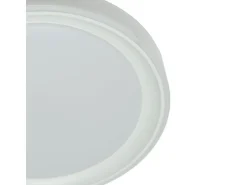 Plafón Kigali Bel Air 72W luz LED 6480 lm con mando regulador blanco/blanco Ø50x7 cm