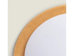 Plafón LED Acústico 18W Circular Fieltro Ø460 mm CCT Seleccionable Lezhan Camel