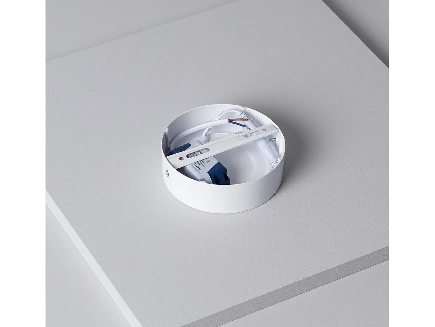 Plafón LED 6W Circular Ø120 mm 3000K Blanco Cálido