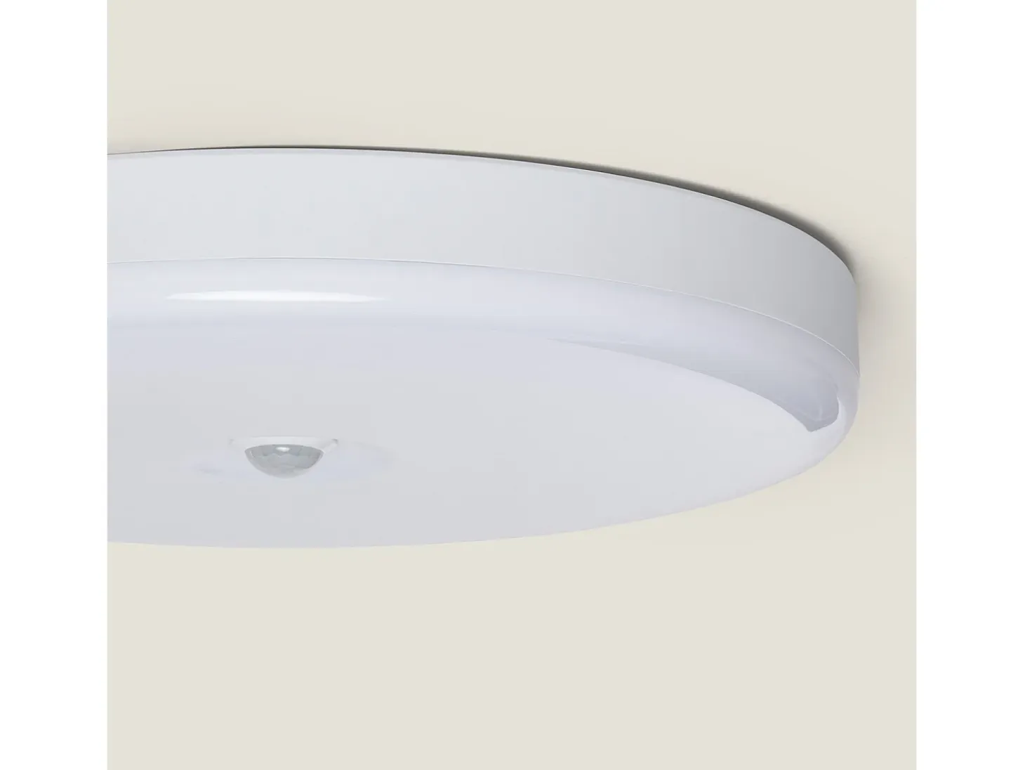Plafón LED 18W Circular Ø290 mm con Sensor de Movimiento PIR Blanco