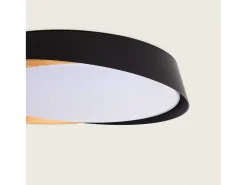 Plafón LED 28W Circular Ø420 mm CCT Seleccionable Nil Negro