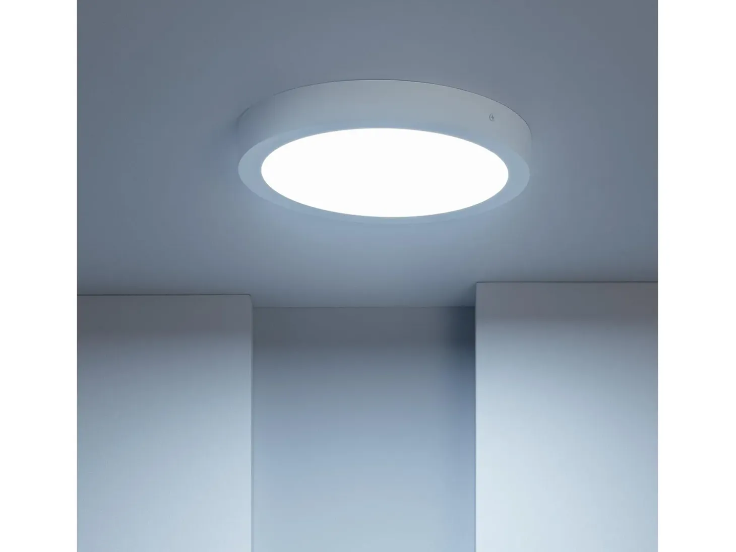 Plafón LED 24W Circular Ø295 mm 6000K Blanco Frío