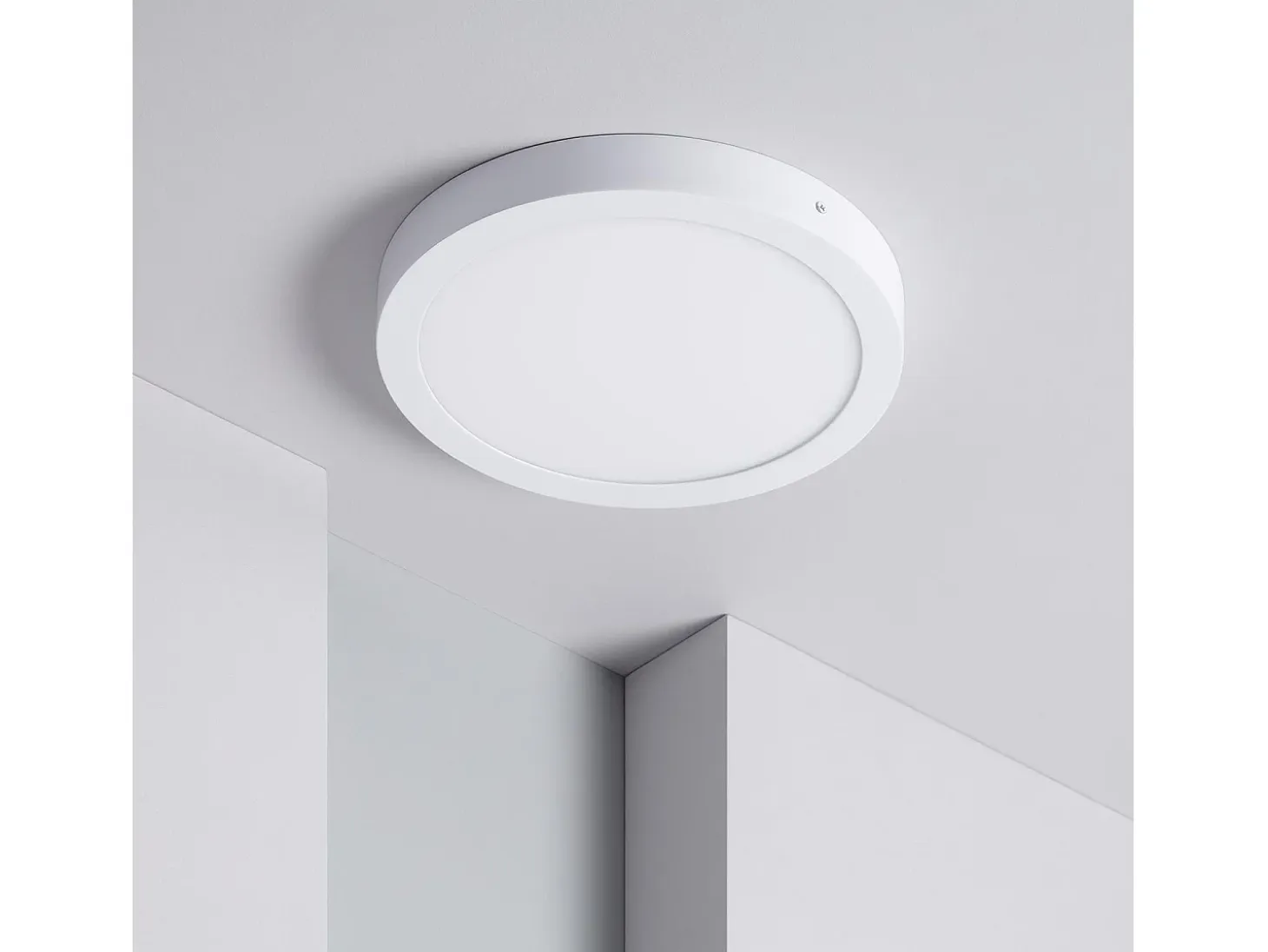 Plafón LED 24W Circular Ø295 mm 6000K Blanco Frío