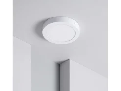 Plafón LED 18W Circular Ø225 mm 6000K Blanco Frío