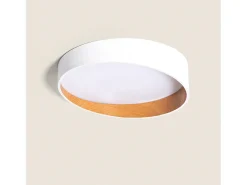 Plafón LED 28W Circular Ø400 mm CCT Seleccionable Liam Blanco
