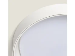 Plafón LED 20W Circular Metal Ø450 mm CCT Seleccionable Broadway Blanco