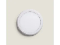 Plafón LED 18W Circular Metal Ø225 mm Design White 3000K Blanco Cálido