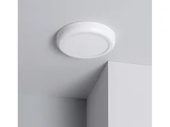 Plafón LED 18W Circular Metal Ø225 mm Design White 5000K Blanco Frío