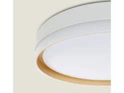 Plafón LED 24W Circular Metal Ø400 mm Marstal Dorado