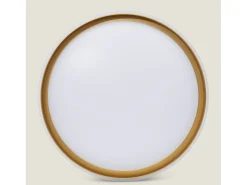 Plafón LED 24W Circular Metal Ø400 mm Marstal Dorado