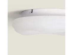 Plafón LED 24W Circular Metal Ø300 mm Kate Blanco