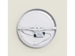 Plafón LED 24W Circular Metal Ø300 mm Design White 5000K Blanco Frío