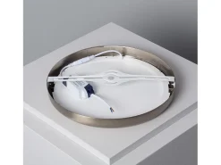 Plafón LED 24W Circular Metal Ø300 mm Design Silver 2900K - 3200K Blanco Cálido