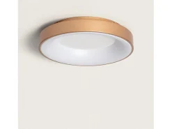 Plafón LED 40W Circular Metal Ø470 mm CCT Seleccionable Jacob Cobre