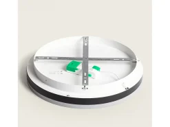 Plafón LED 24W Circular Metal CCT Seleccionable Zuse 2200K - 3000K - 4000K CCT