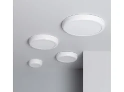 Plafón LED 24W Circular Metal Ø300 mm Design White 4000K Blanco Neutro