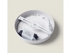 Plafón LED 12W Circular Metal Ø180 mm Design White 6000K Blanco Frío