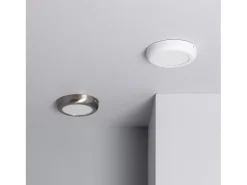 Plafón LED 12W Circular Metal Ø180 mm Design White 6000K Blanco Frío