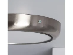 Plafón LED 18W Circular Metal Ø220 mm Design Silver 3000K Blanco Cálido