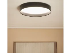Plafón LED 30W Circular Metal Ø550 mm CCT Seleccionable Big Broadway Negro