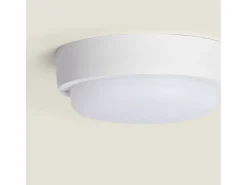 Plafón LED 15W Circular para Exterior Ø140 mm IP65 White 6500K Blanco Frío