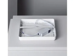 Plafón LED 18W Cuadrado Metal 225x225 mm Design White 4000K Blanco Neutro