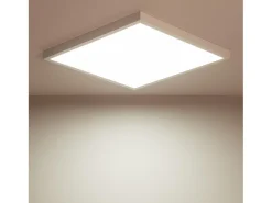 Plafón LED 48W Cuadrado 600x600 mm 3000K Blanco Cálido