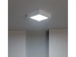 Plafón LED 12W Cuadrado 170x170 mm 4000K Blanco Neutro