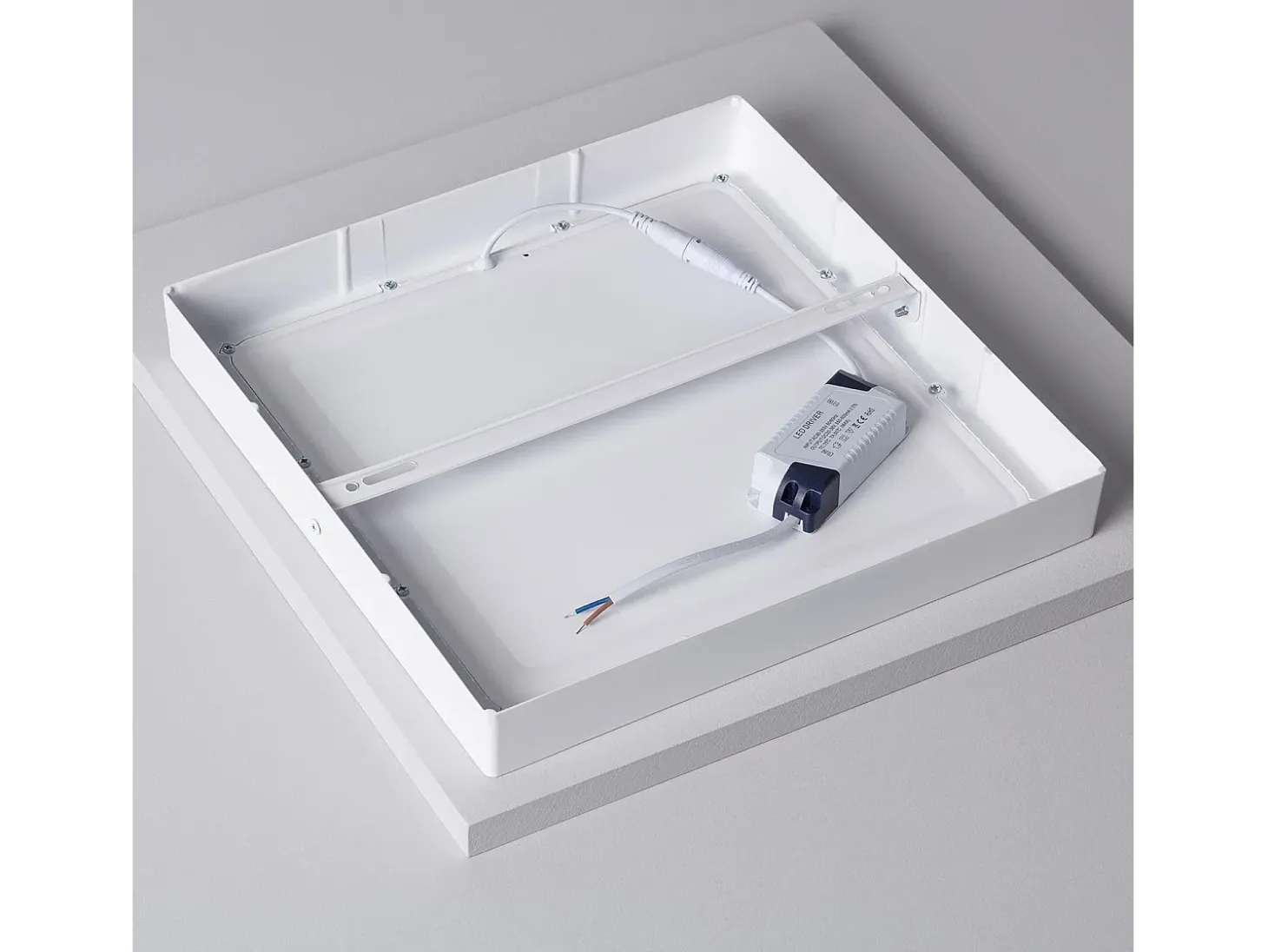 Plafón LED 24W Cuadrado 301x301 mm 3000K Blanco Cálido