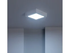 Plafón LED 12W Cuadrado 170x170 mm 5000K Blanco Frío