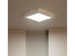 Plafón LED 18W Cuadrado 225x225 mm 6000K Blanco Frío