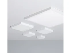 Plafón LED 18W Cuadrado 225x225 mm 6000K Blanco Frío