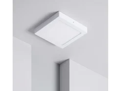 Plafón LED 18W Cuadrado 225x225 mm 4000K Blanco Neutro