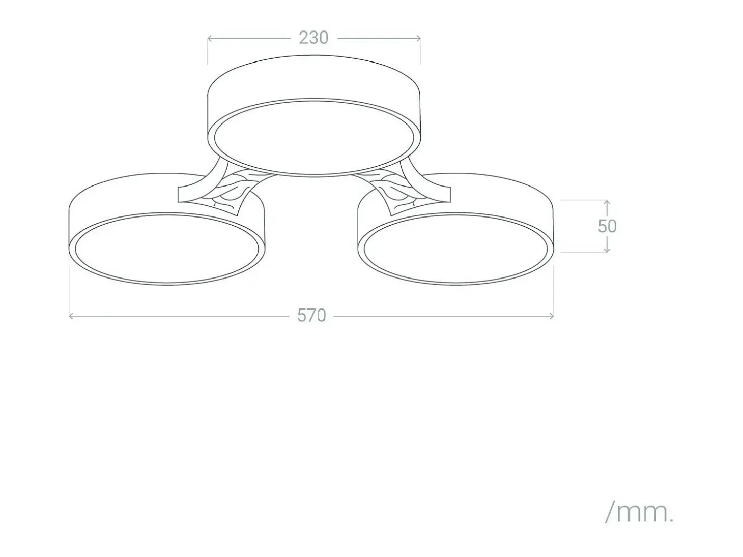 Plafón LED 30W Madera y Metal CCT Seleccionable Sams Multicolor