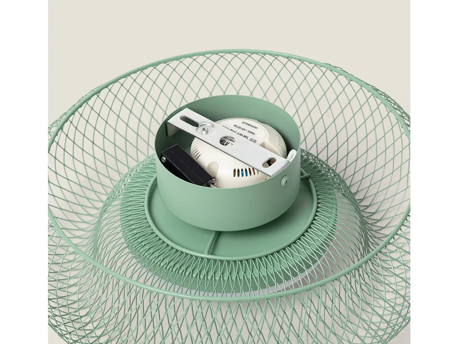 Plafón LED 18W Metal CCT Seleccionable Zeiryn S Verde